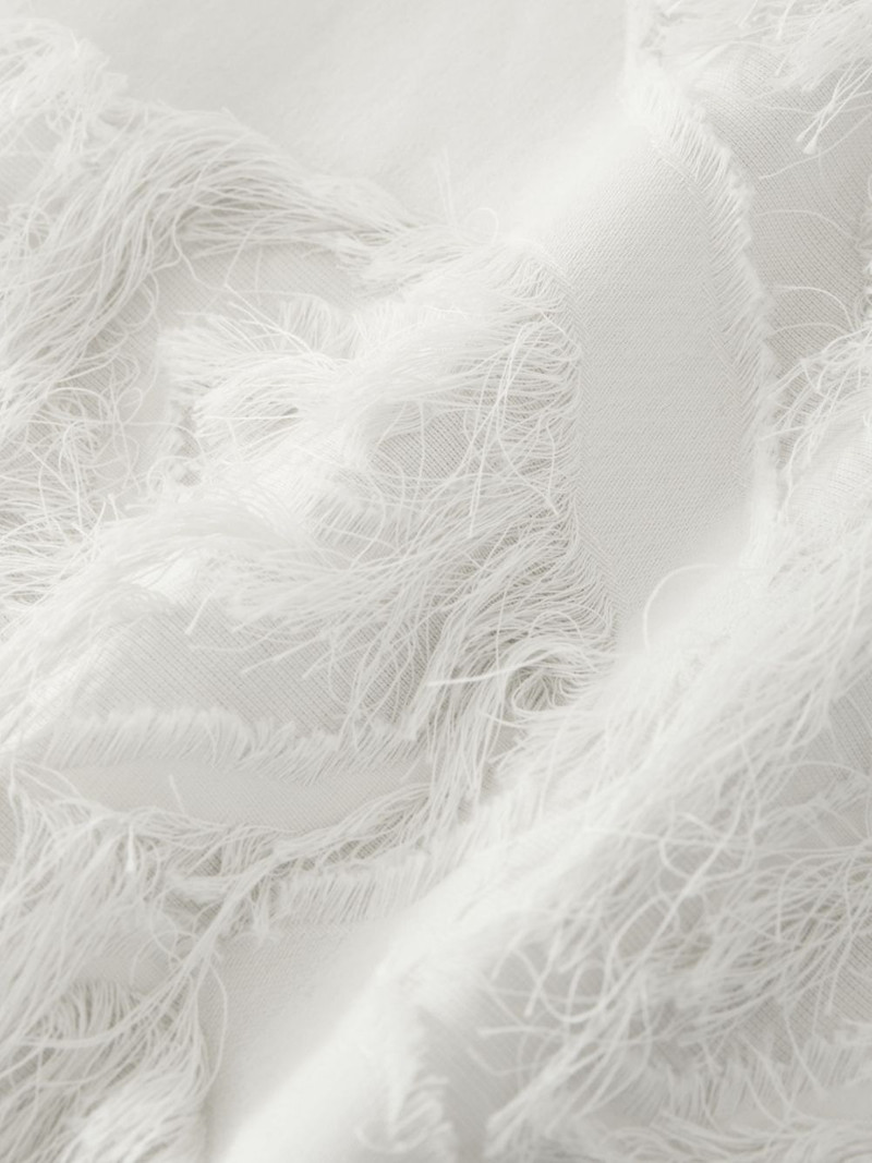 Mager fringed boat-neck top 7