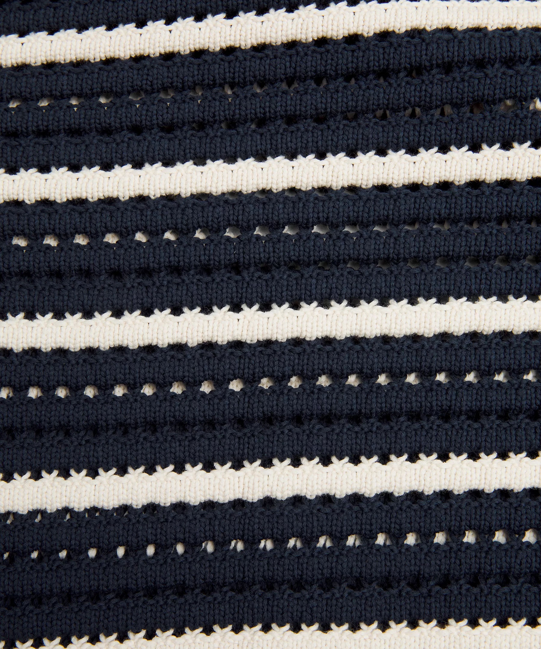 Cotton Crochet Pullover - 6