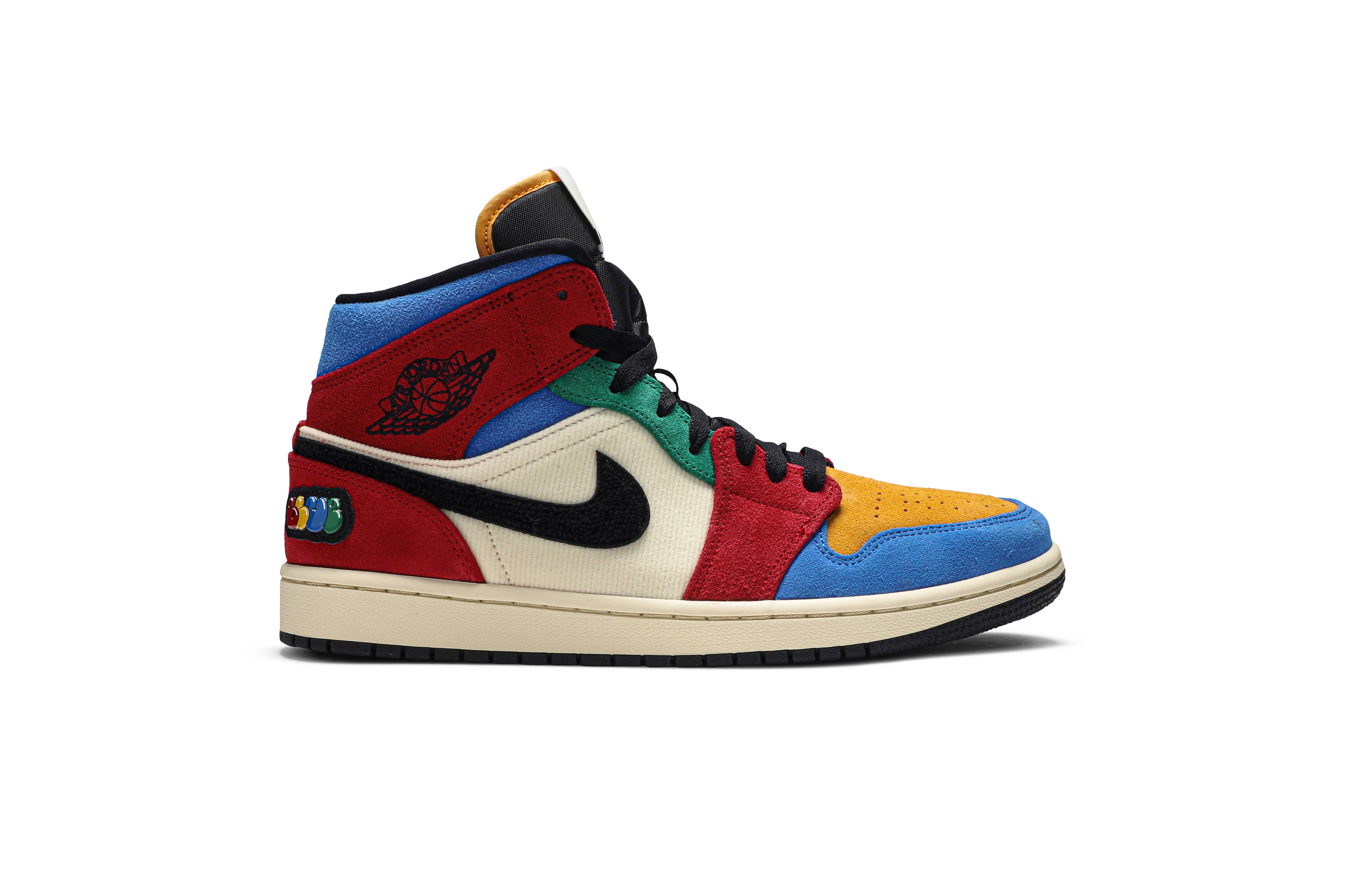 Blue The Great x Air Jordan 1 Mid 'Fearless' - 1