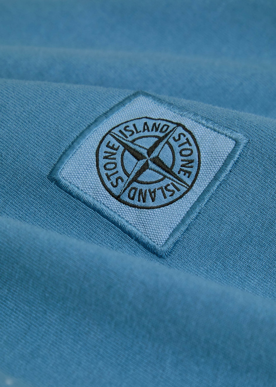 Stone Island Logo Cotton T-shirt - 5