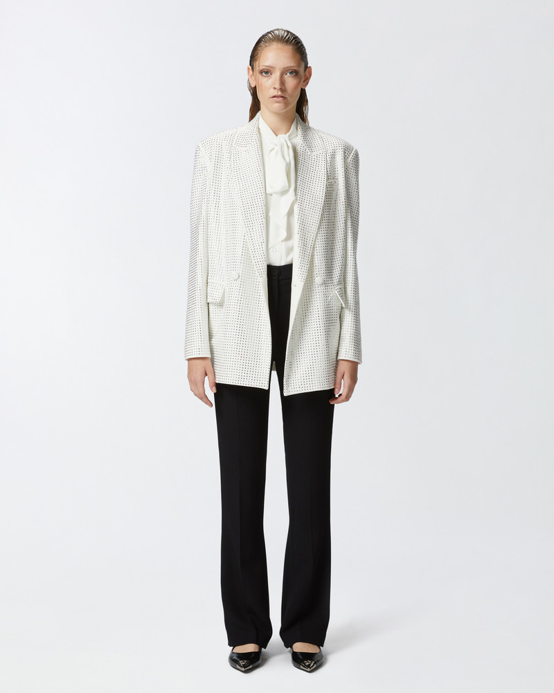 SILK-BLEND SHIRT WITH BOW 3