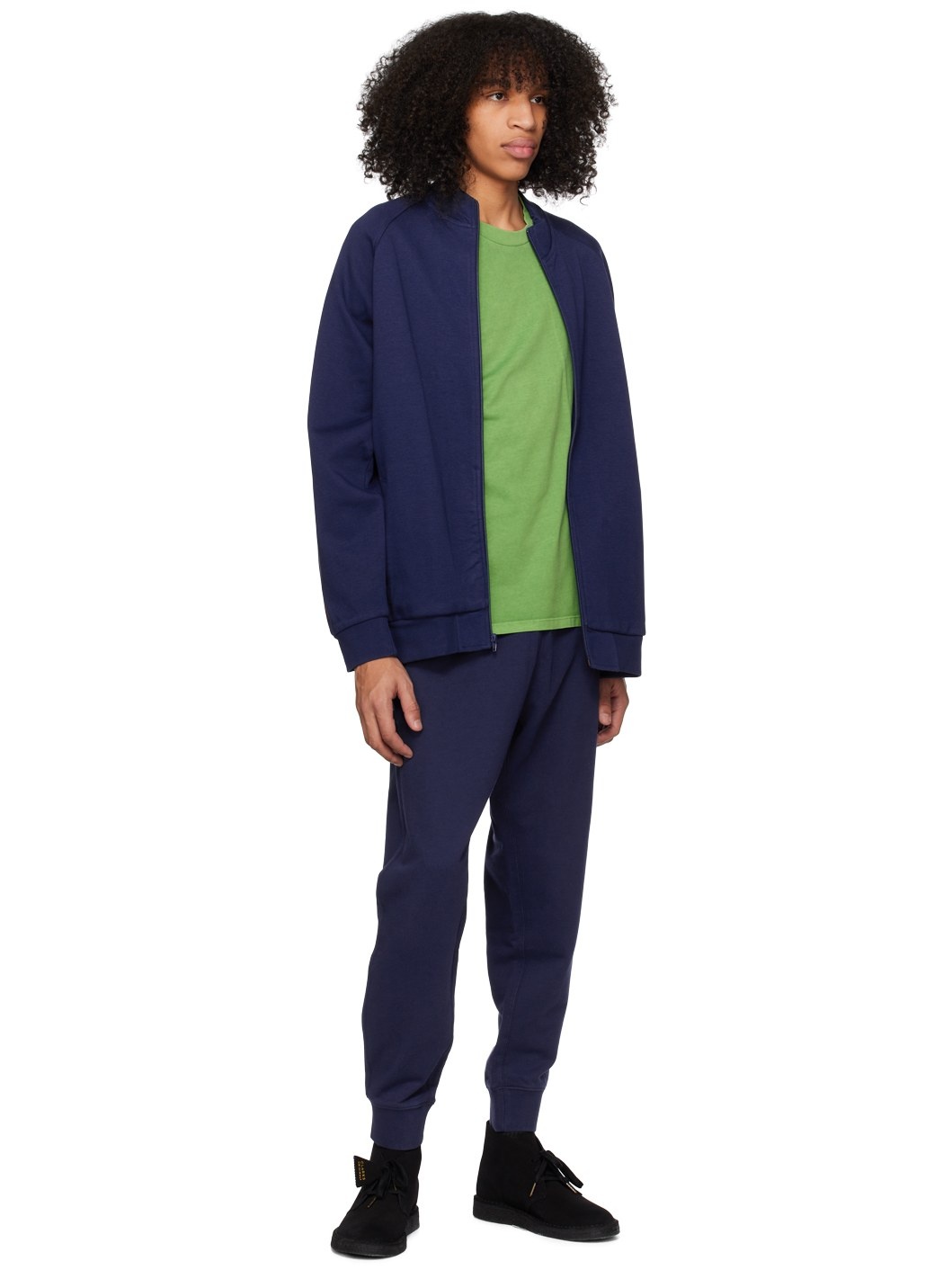 Navy Off Court Track Jacket - 4