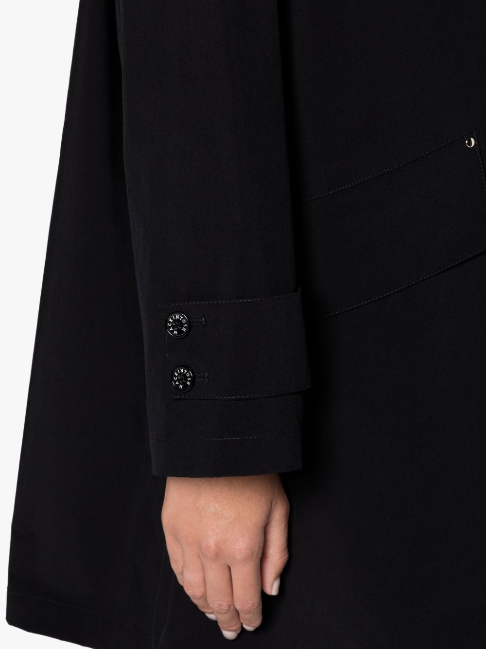 HUMBIE BLACK ECO DRY OVERCOAT - 6