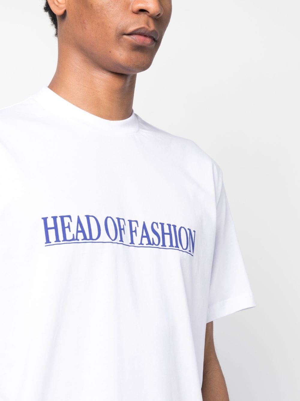 logo-patch cotton T-shirt - 5