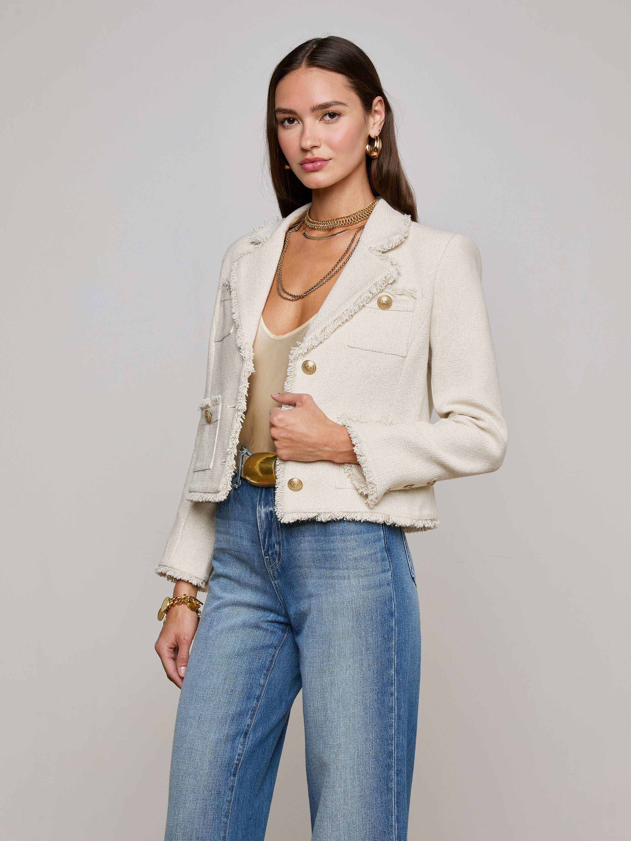 Sylvia Tweed Jacket - 4