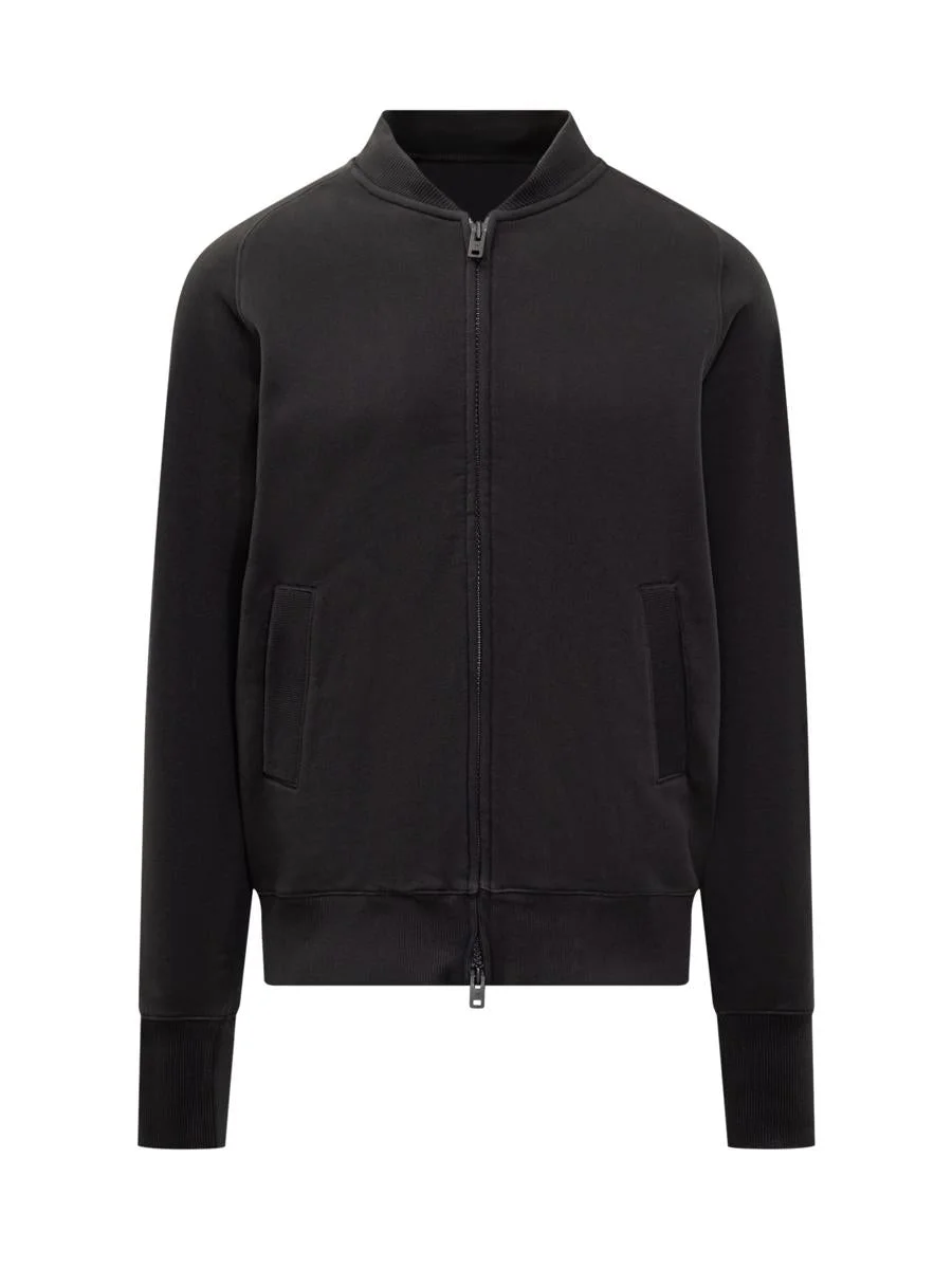 Y-3 Adidas Y-3 Full Zip Sweatshirt Black - 1