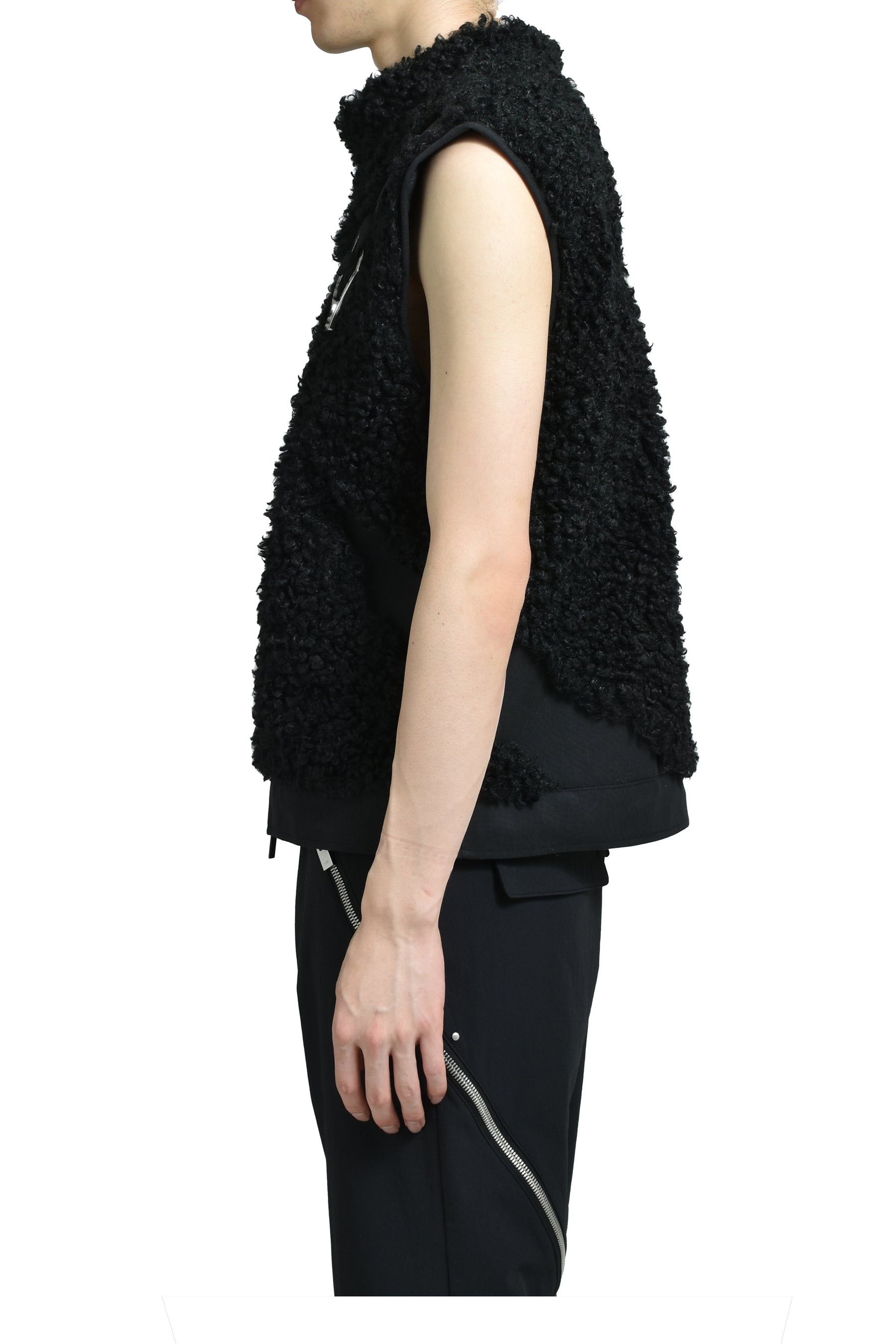 CHIAROSCURO VEST / BLK - 3
