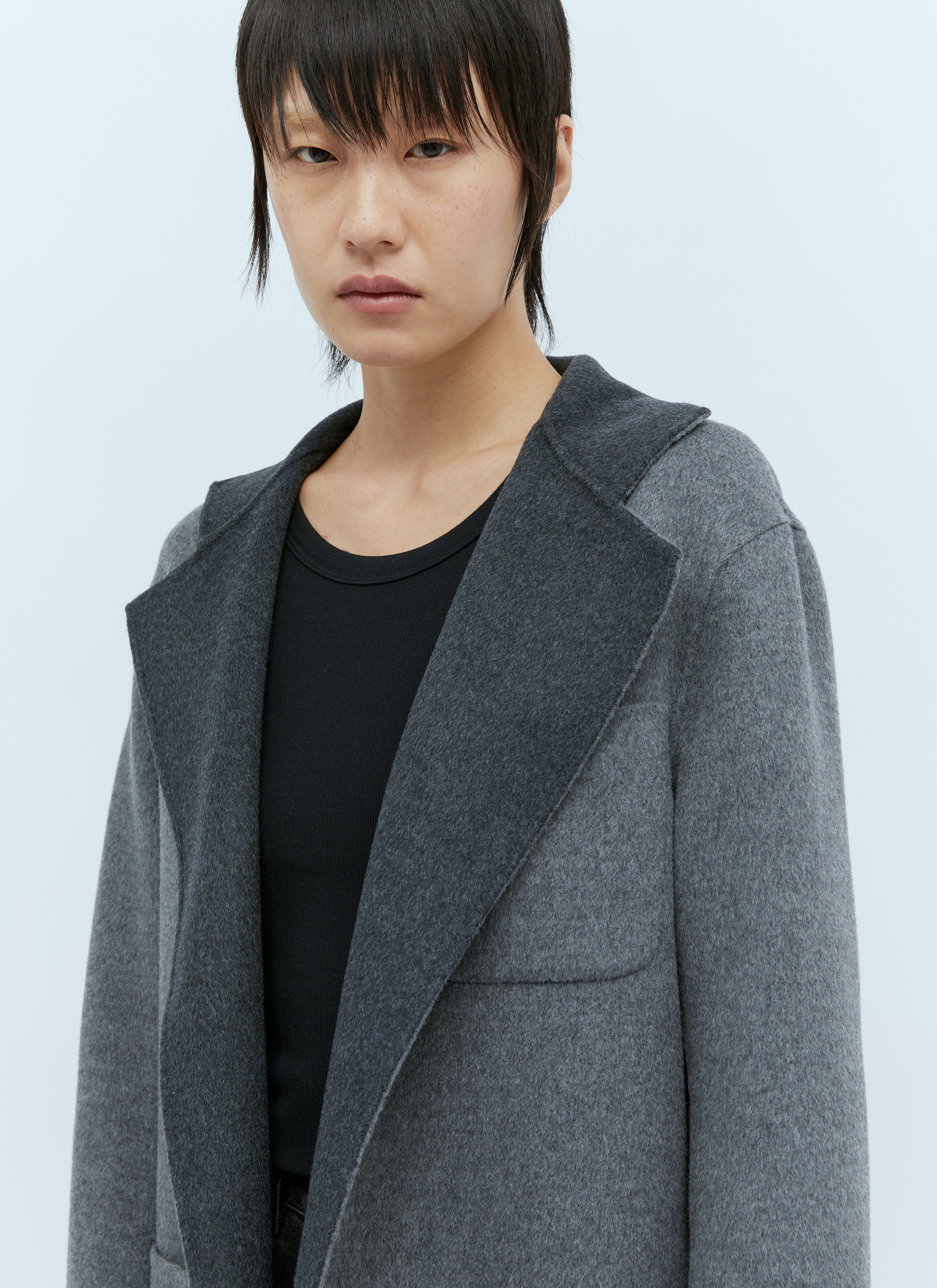 Patch Pocket Doublé Wool Jacket - 5