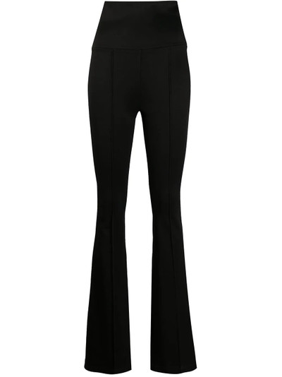 Helmut Lang high-waist flared trousers outlook