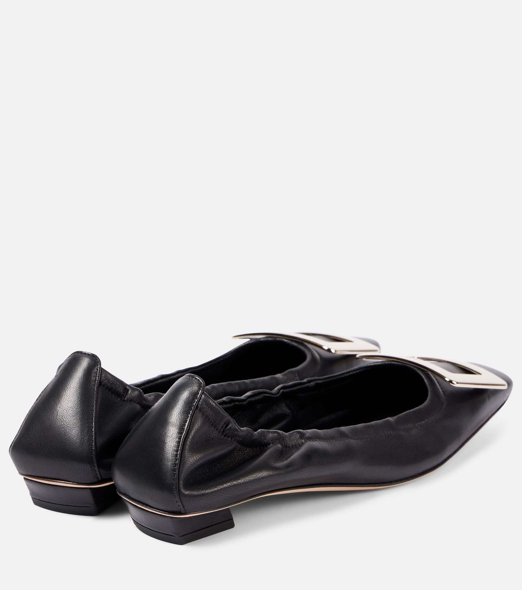Belle Vivier leather ballet flats - 2
