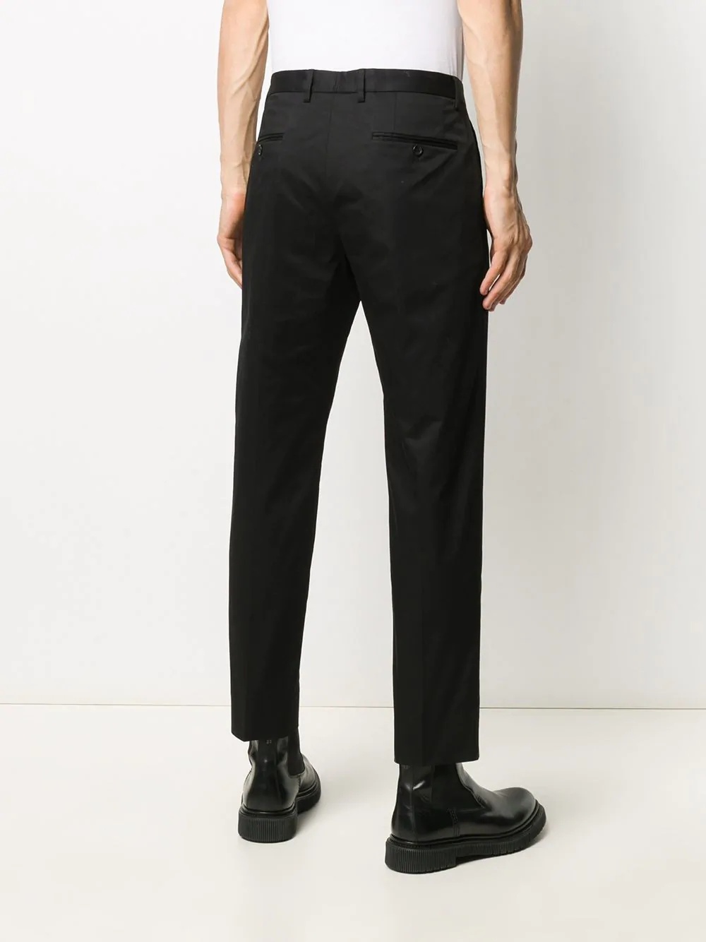 cropped tapered trousers - 4