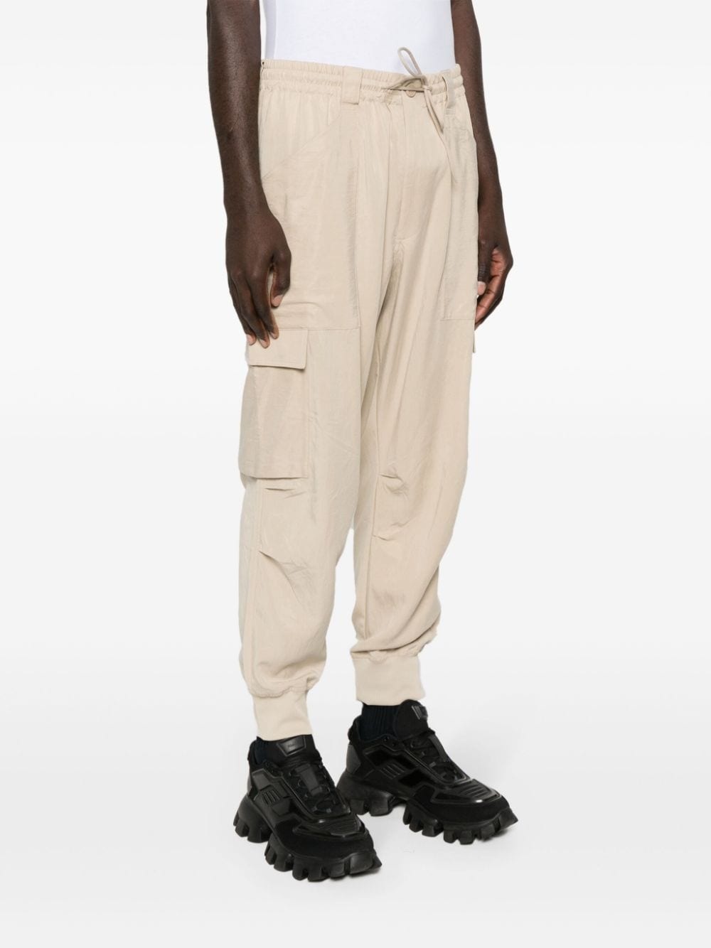 twill cargo pants - 4