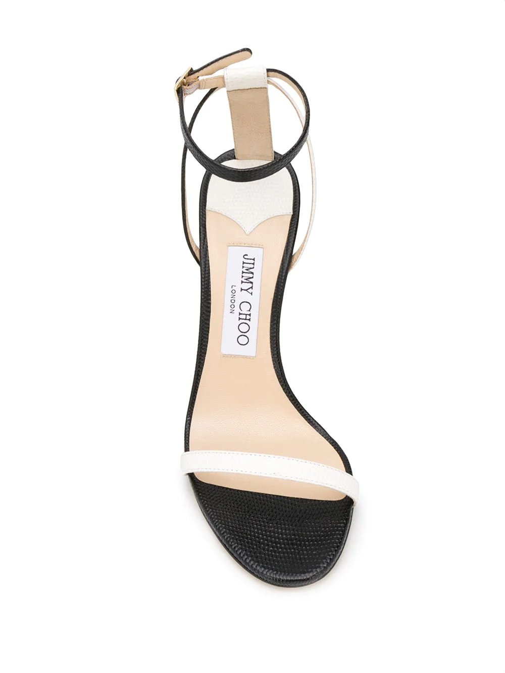 Minny 85mm two-tone sandals - 4