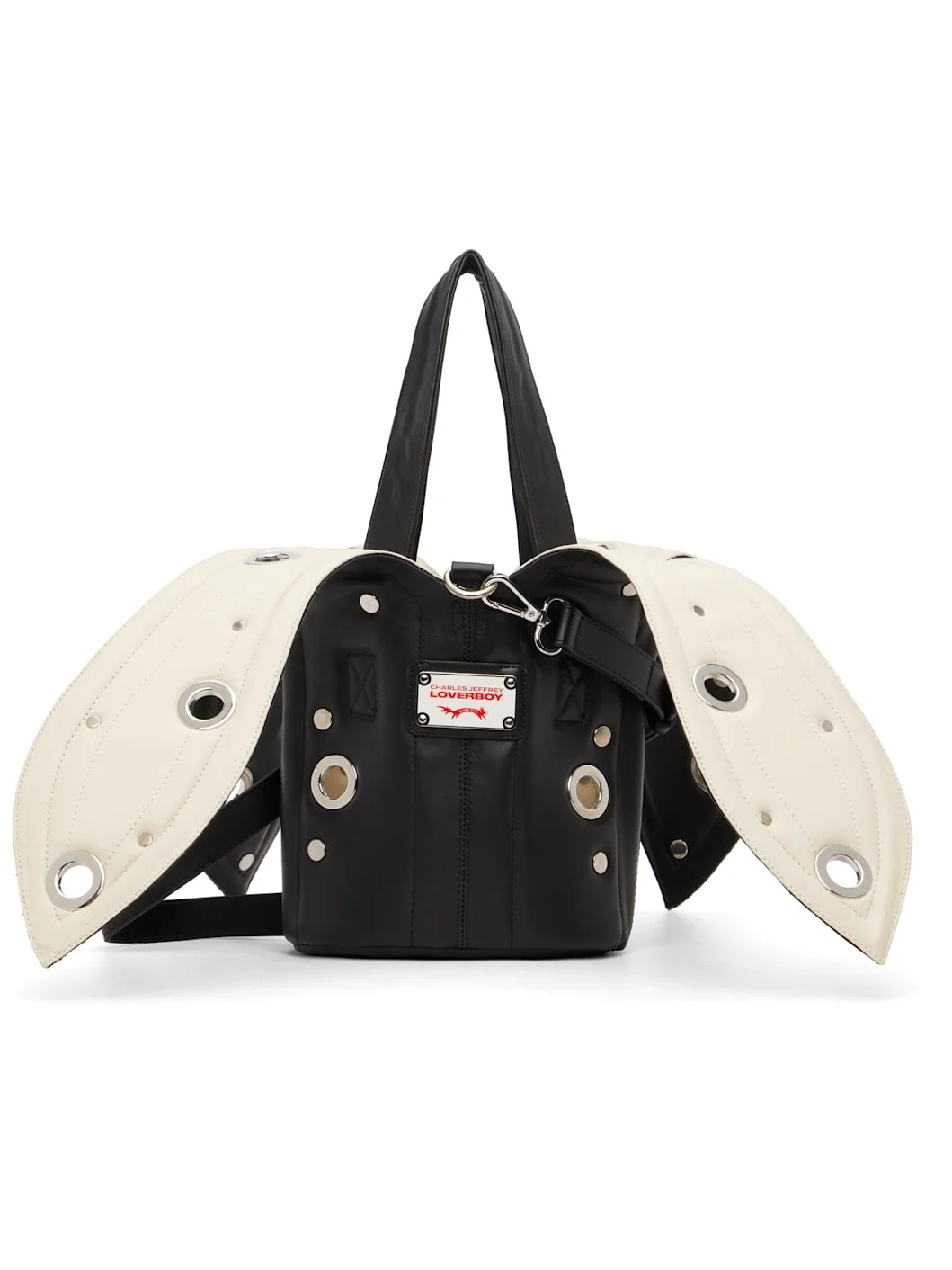 Black Banana Bucket Eyelets Bag - 1