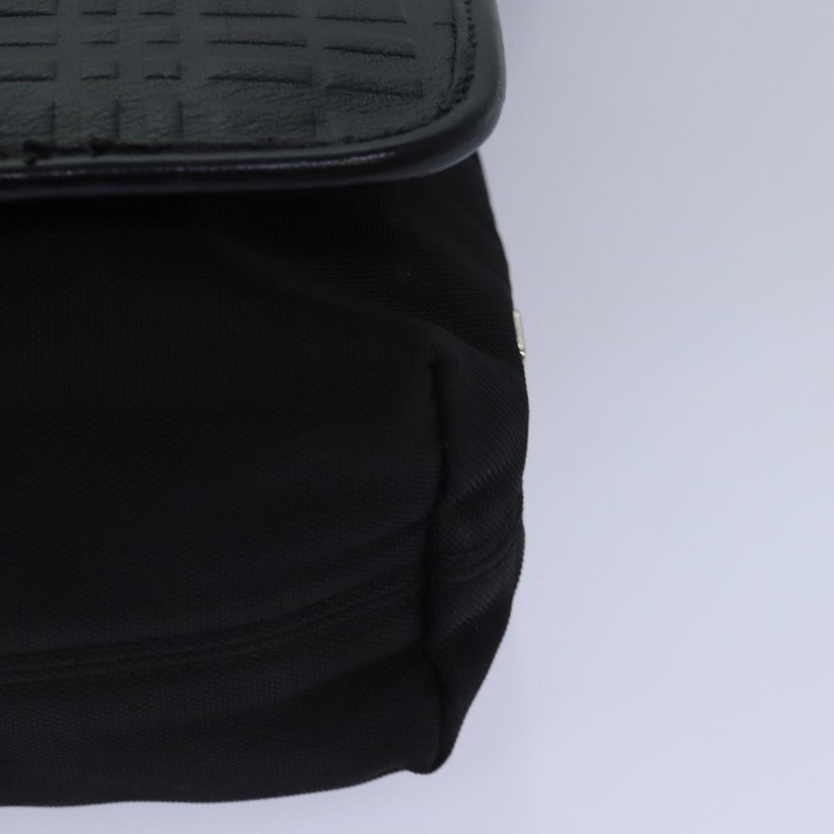 Burberry Shoulder Bag Nylon Black - 15