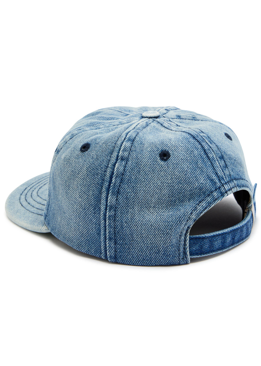 Rhude Logo-embroidered Denim cap - 2