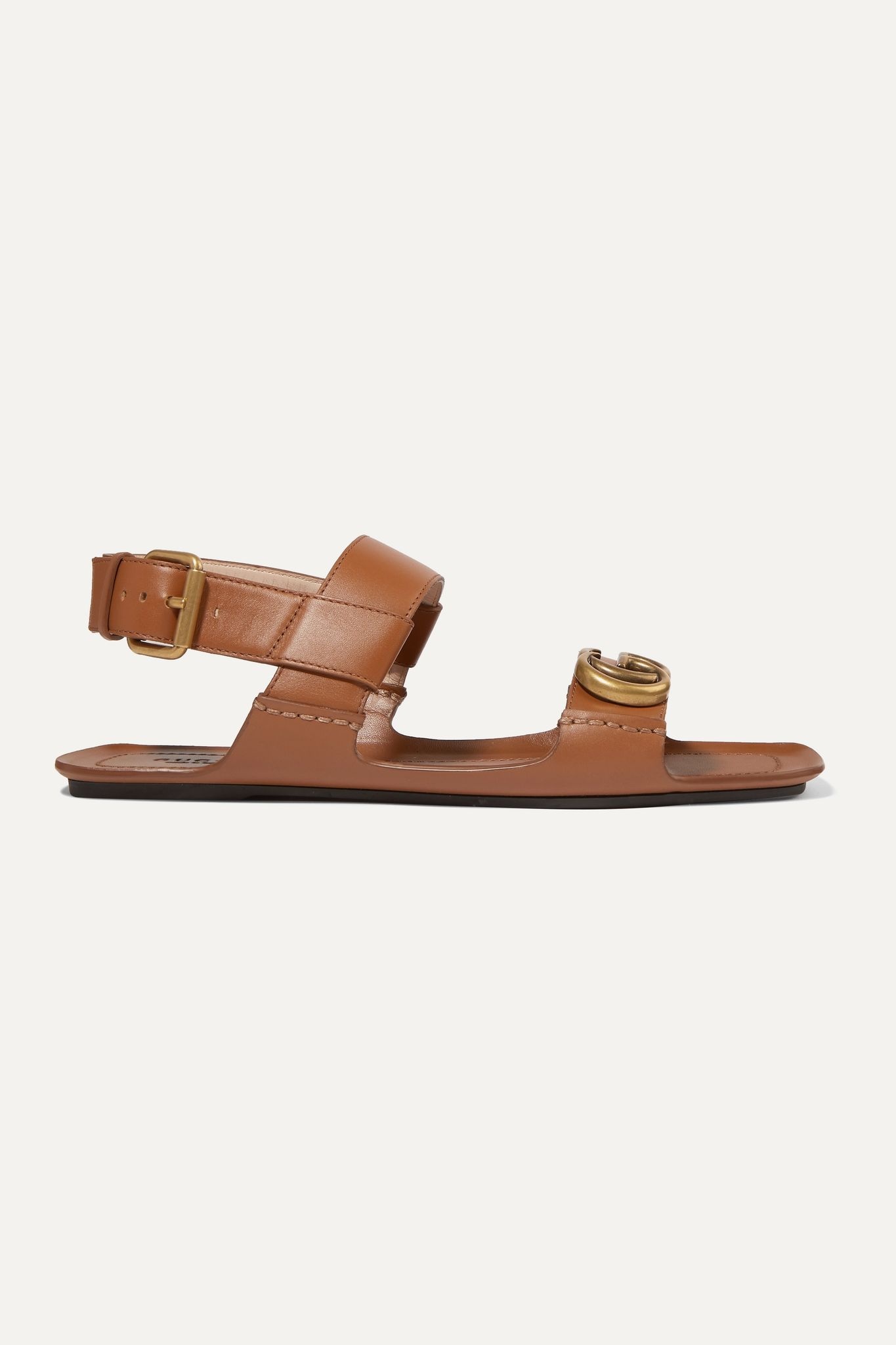 Marmont logo-embellished leather sandals - 1