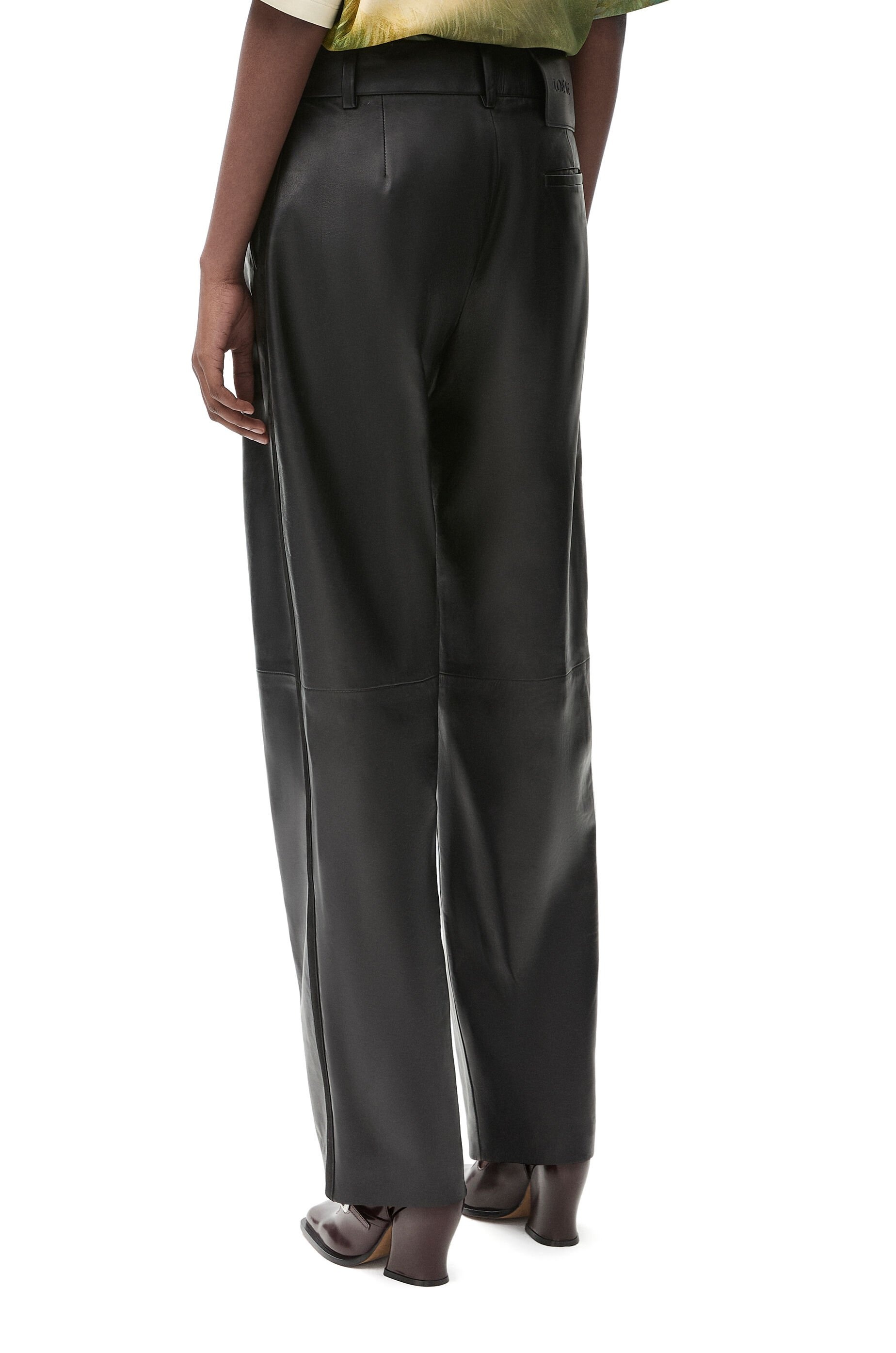 Trousers in nappa lambskin - 4