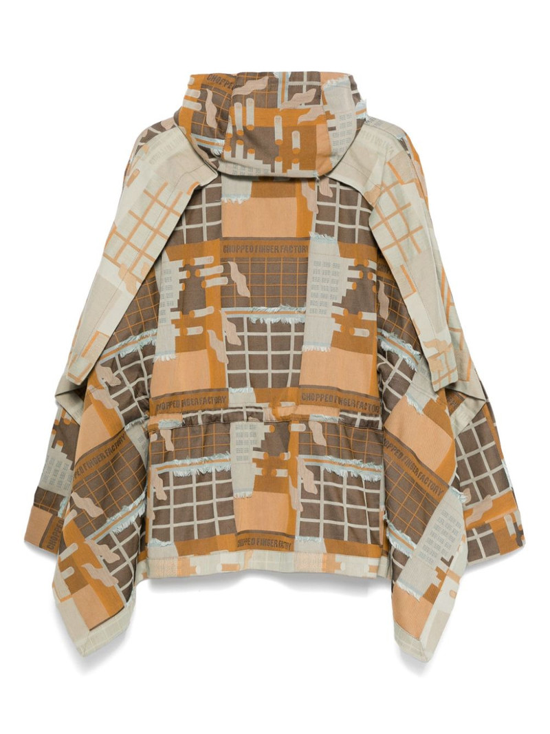 HENRIK VIBSKOV UNCUT SHORT PARKA - SPICE FINGER FACTORY outlook