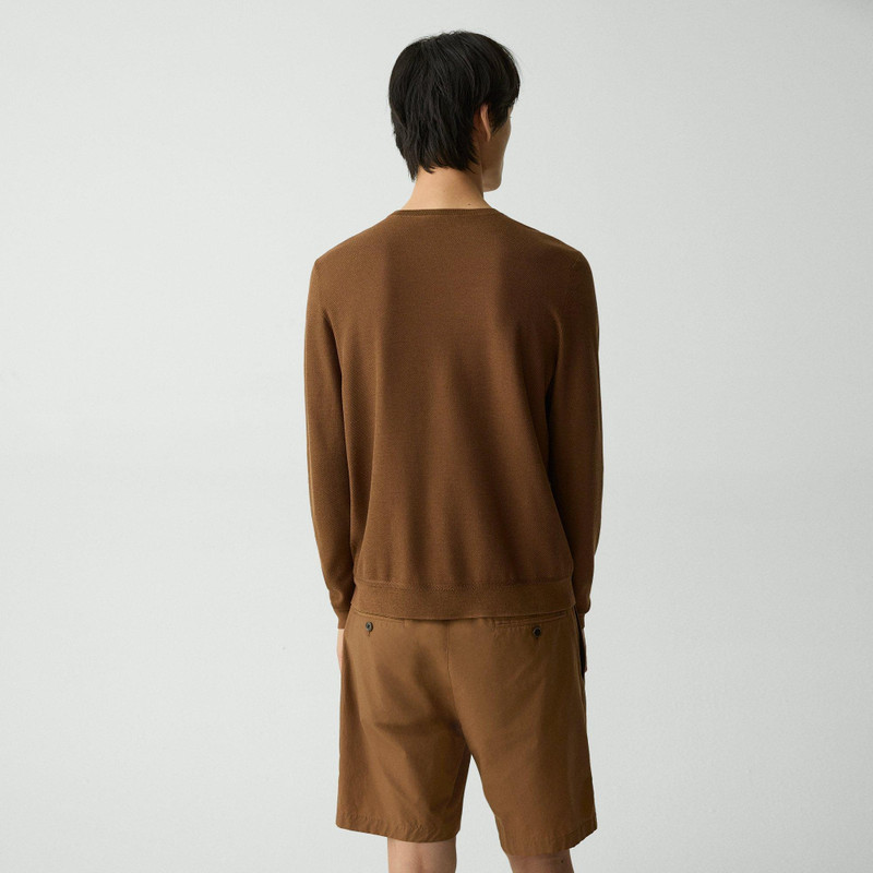Crewneck Sweatshirt in Silk-Cotton 4