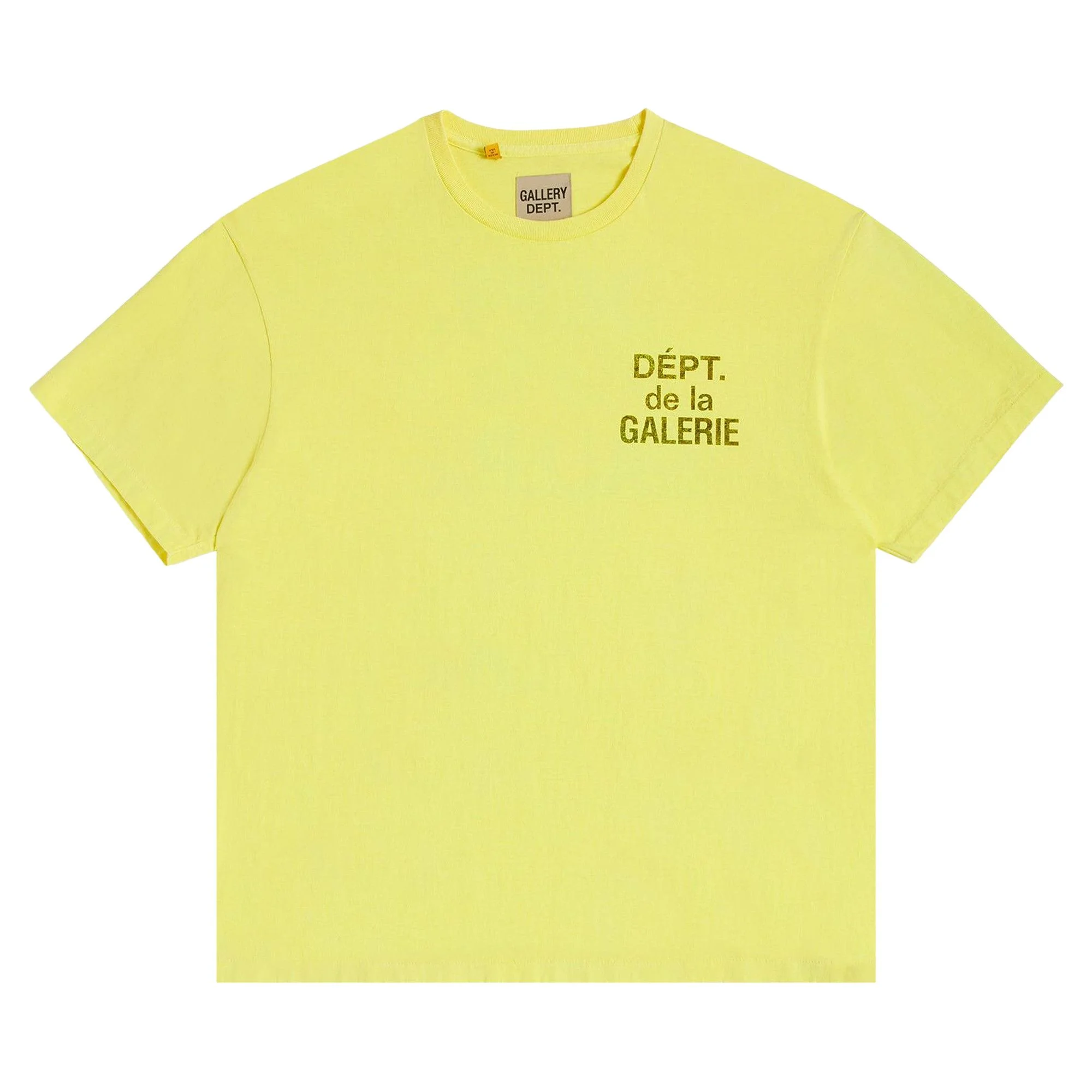 Gallery Dept. French Tee 'Flo Yellow' - 1