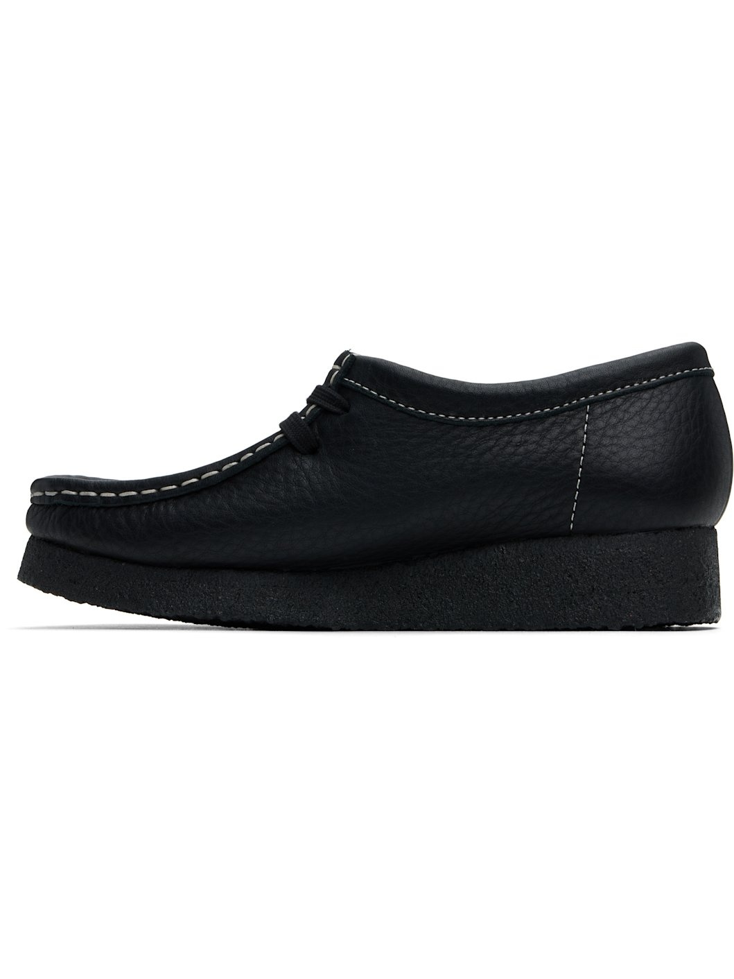 Black Wallabee Derbys - 3