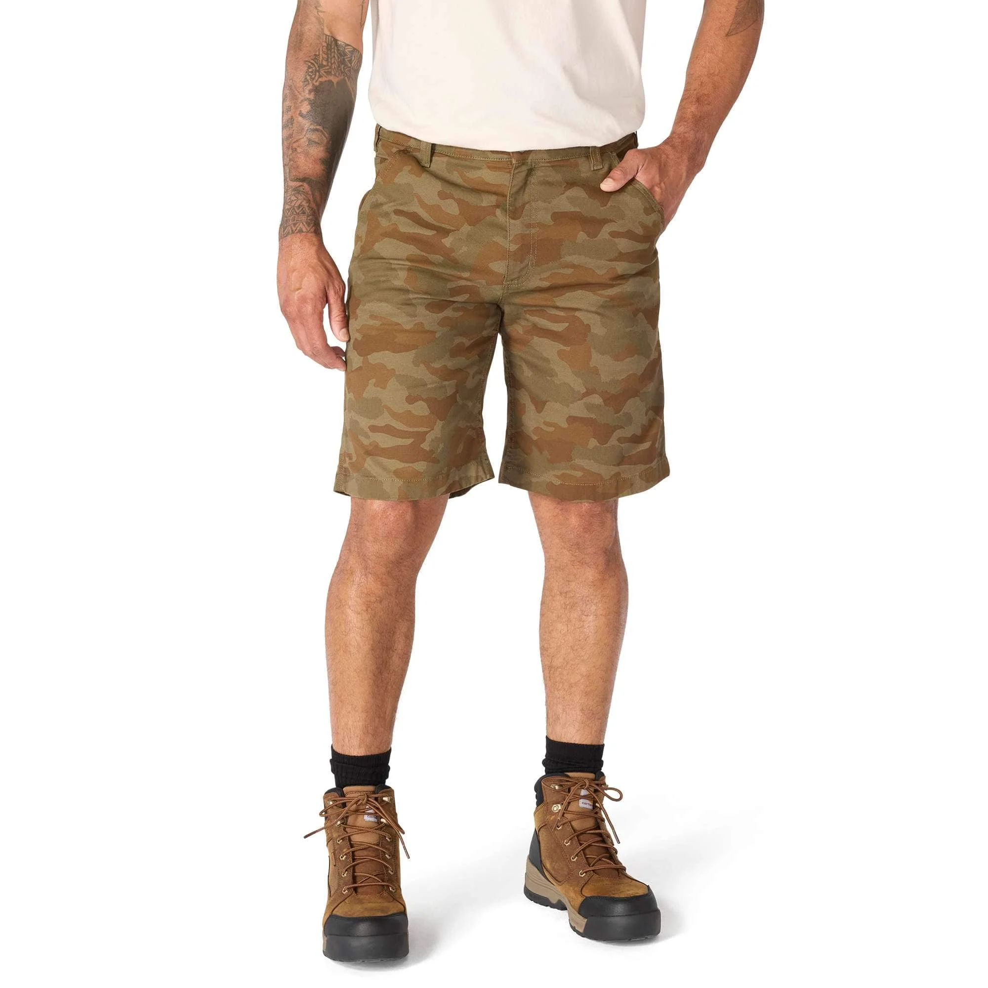 Relaxed 10" Rigby Dungaree Short - 1
