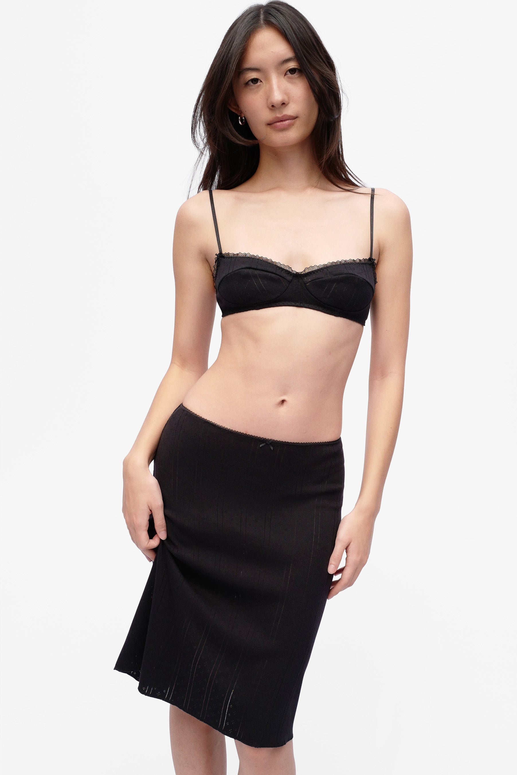 The Slip Skirt Black - 5