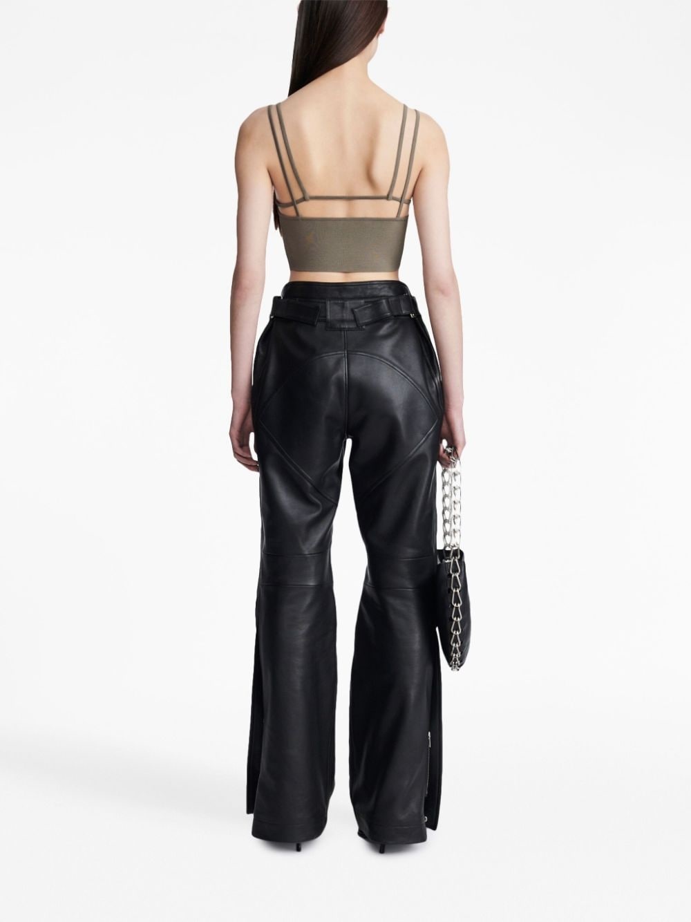 fine-knit crop top - 3