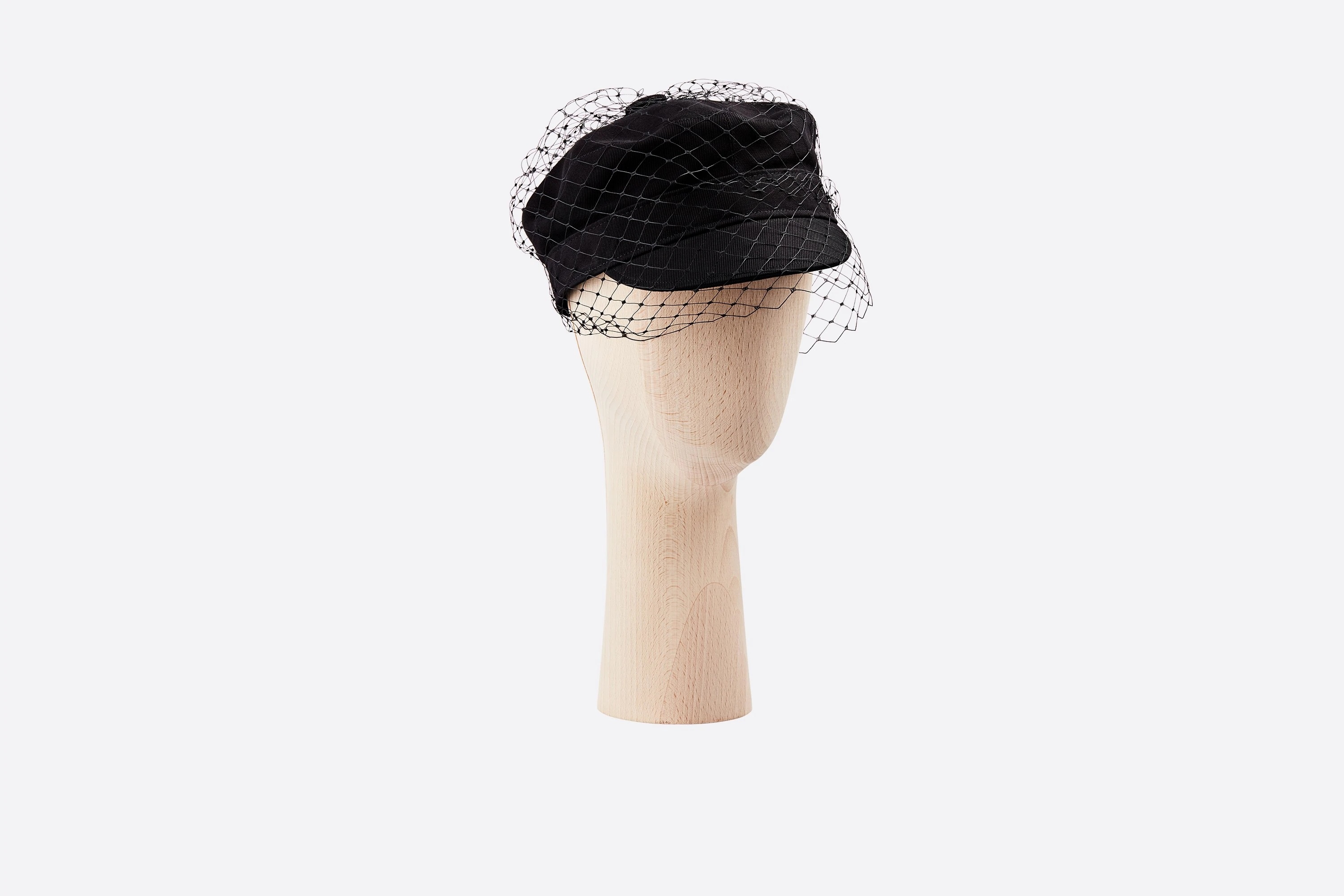 Dior Arty Cap with Veil - 1