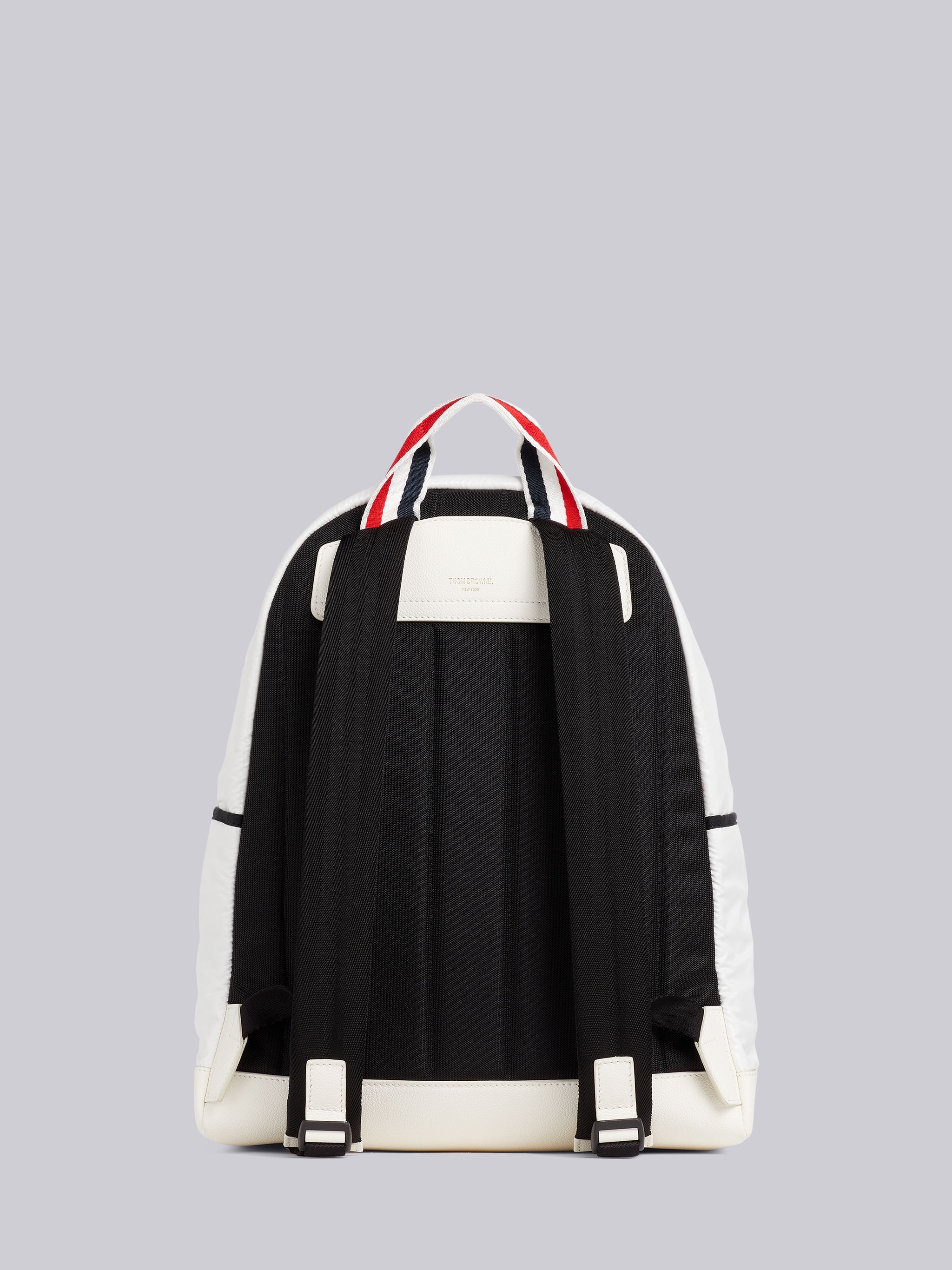 White Ripstop Backpack - 4