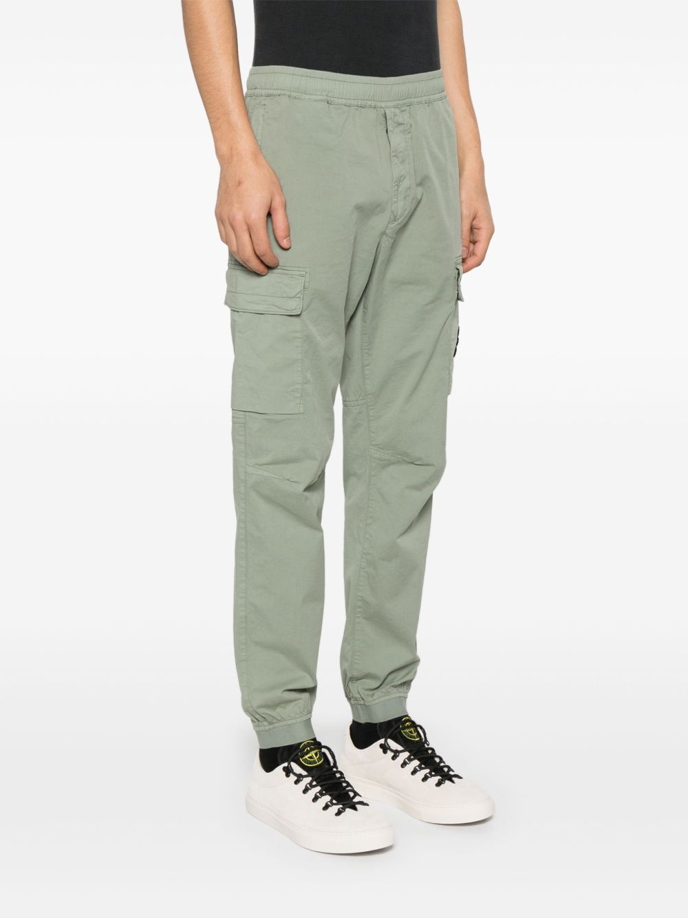 twill-weave cargo pants - 3