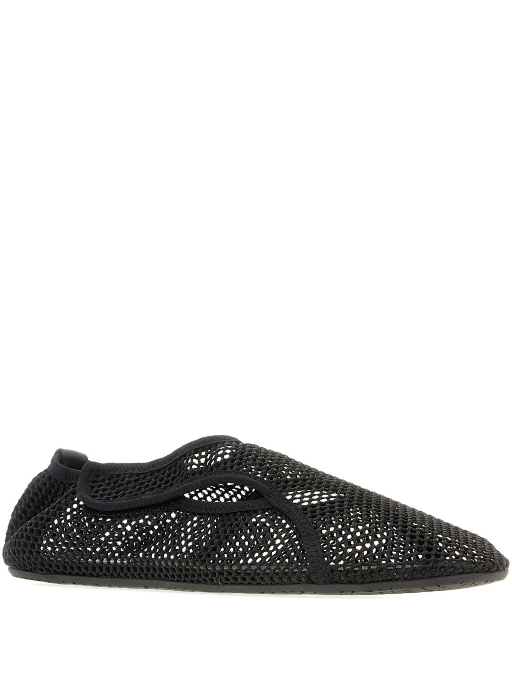 mesh-panel slippers - 1