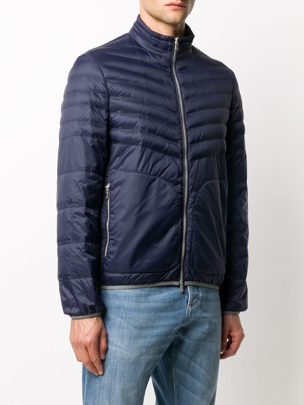 zipped padded jacket - 3