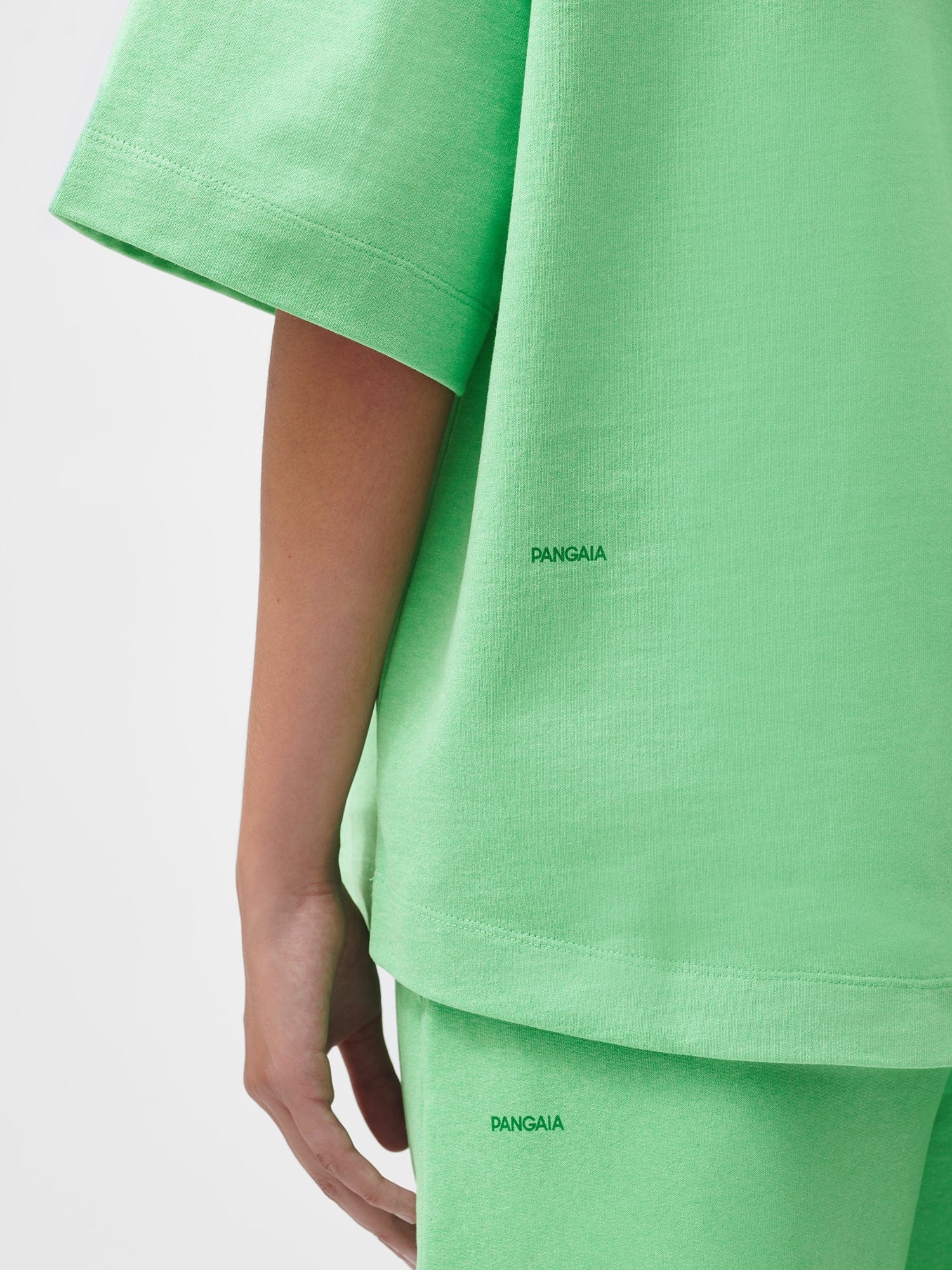 Womens Reclaimed Cotton Boxy T-shirt - Reclaim Jade - 3