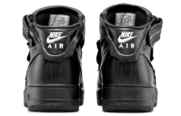 Nike COMME des GARCONS x Air Force 1 Mid 'Triple Black' DC3601-001 - 6