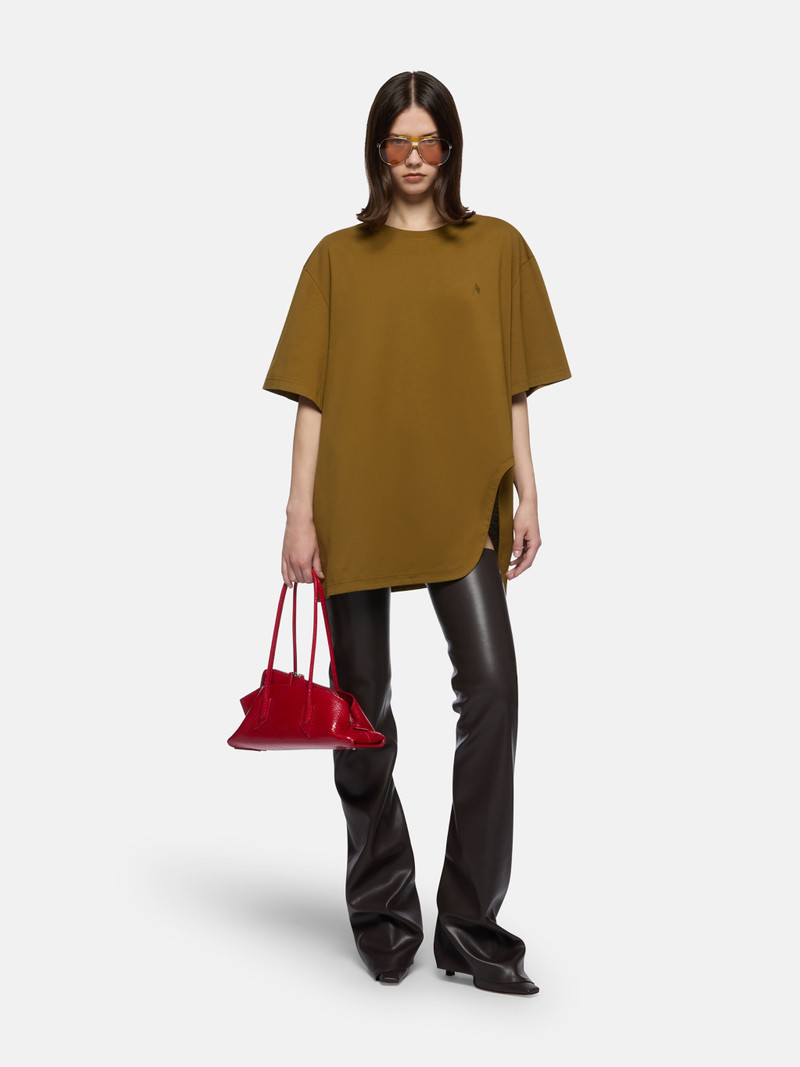 THE ATTICO MILITARY GREEN T-SHIRT outlook