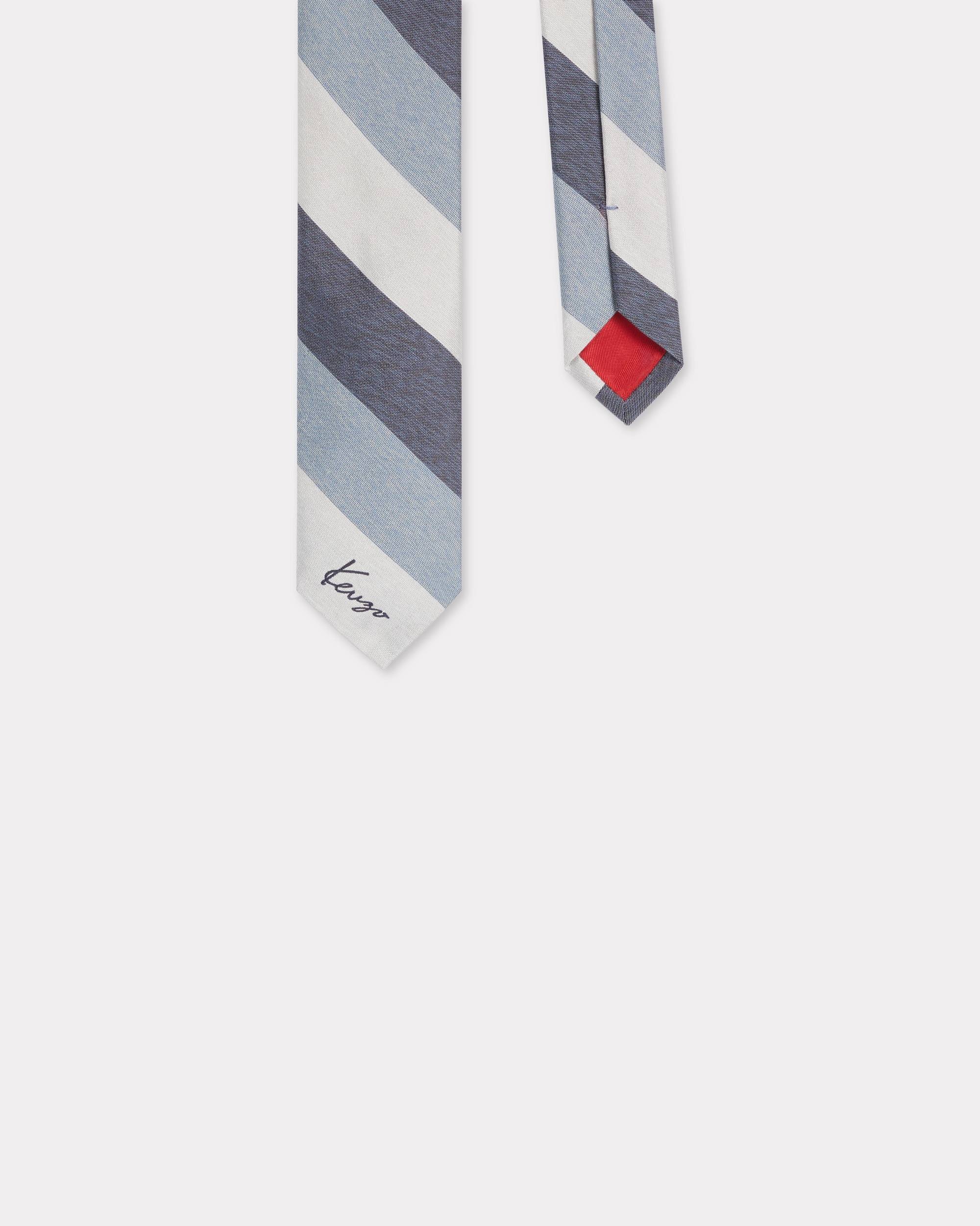 'KENZO Stamp' silk tie - 2