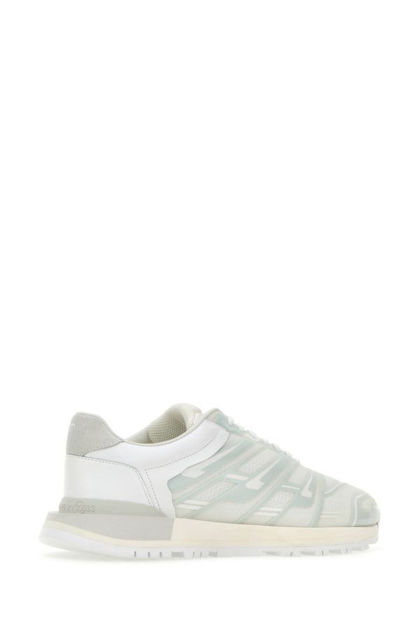 スニーカー MAISON MARGIELA White Mesh And Rubber Sneakers Maison Margiela Mesh and rubber sneakers | The Fashion Square