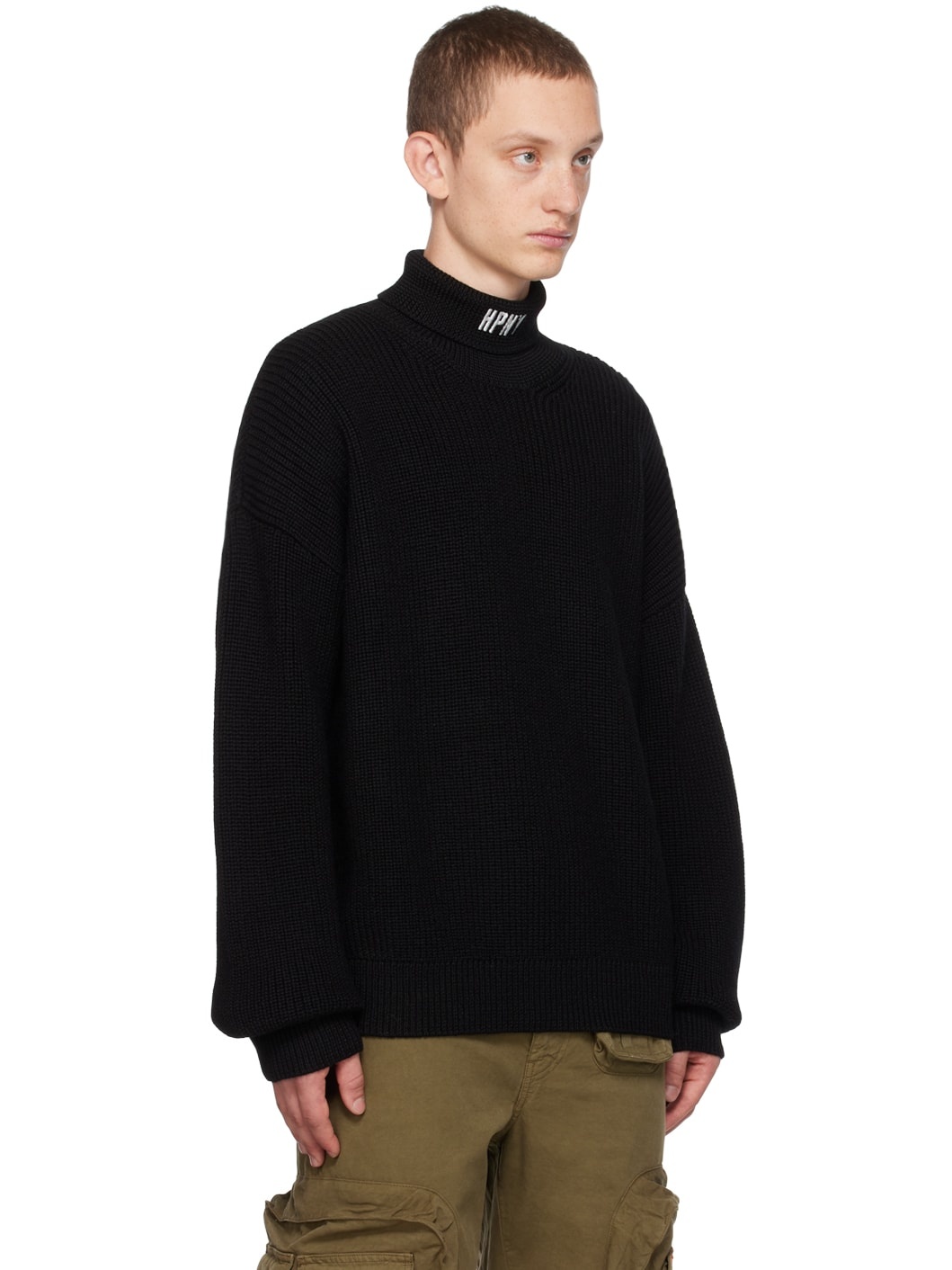 Black 'HPNY' Turtleneck - 2