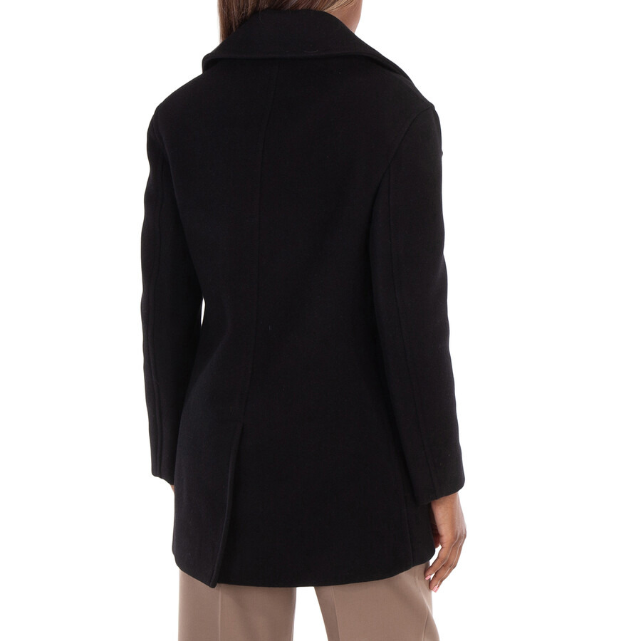 Burberry Ashwater Long-Sleeved Wool Peacoat - 4