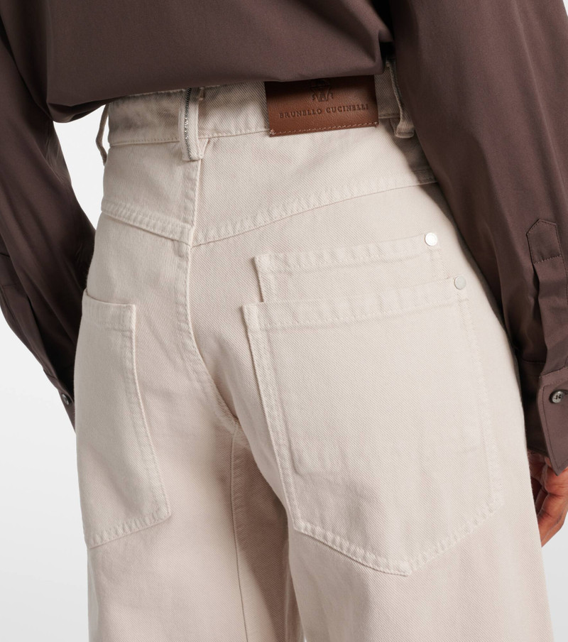 High-rise straight jeans 6