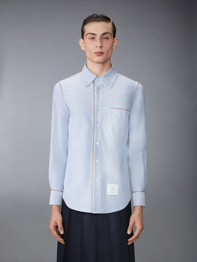 Thom Browne Oxford Grosgrain Framing Shirt outlook