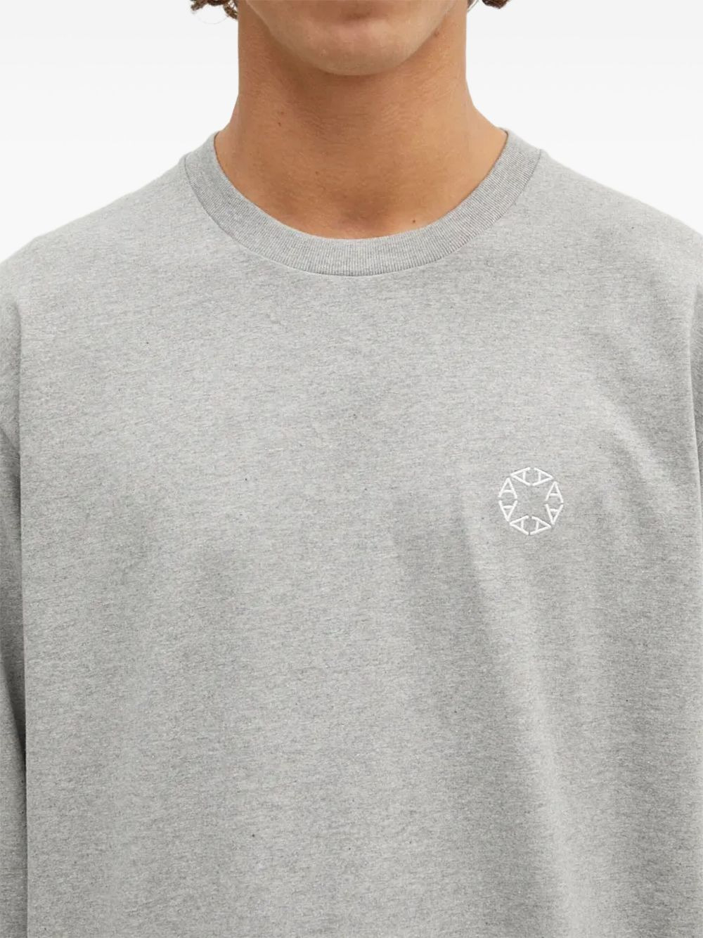 long-sleeve cotton T-shirt - 4