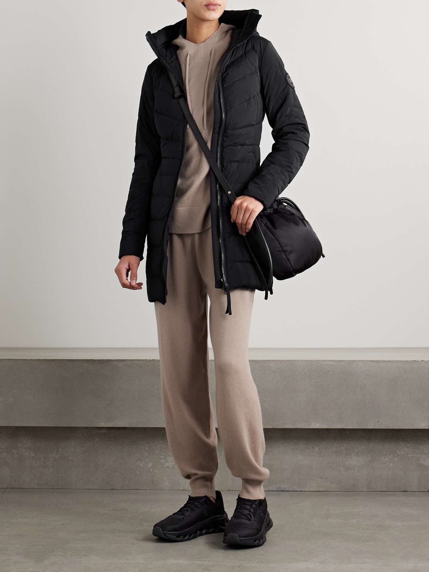 Clair hooded quilted Aira down coat - 2