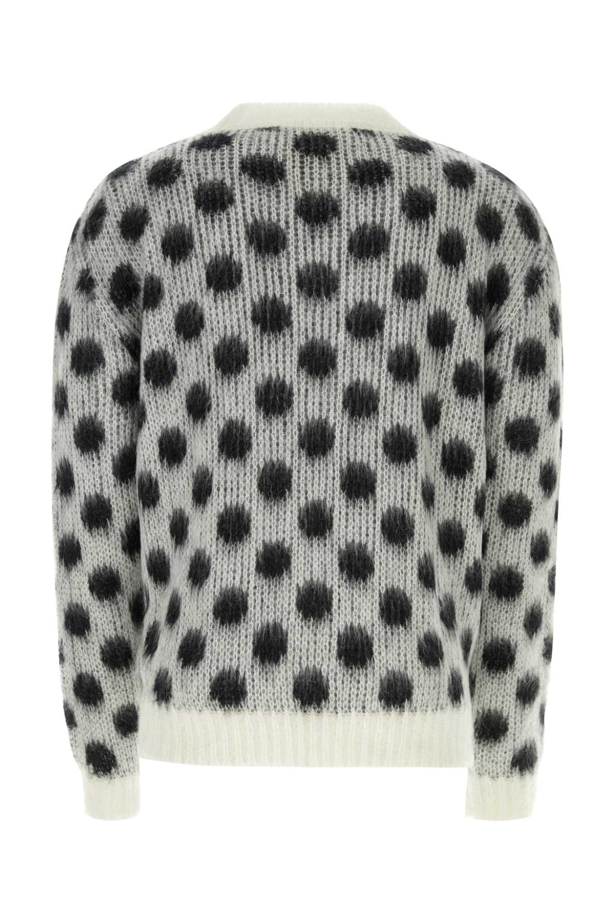 Marni Men Embroidered Acetate Blend Sweater - 2