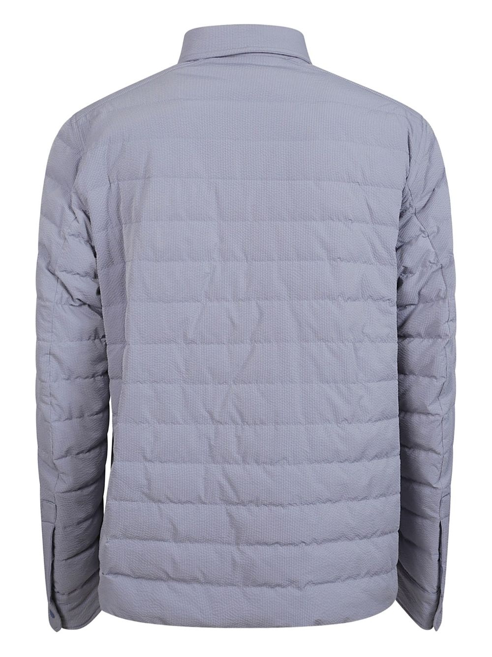 button-up down jacket - 2
