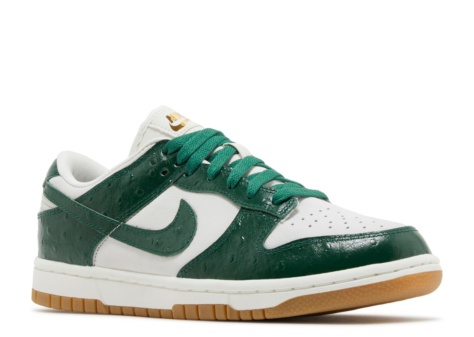 WMNS DUNK LOW LX 'GORGE GREEN OSTRICH' - 2