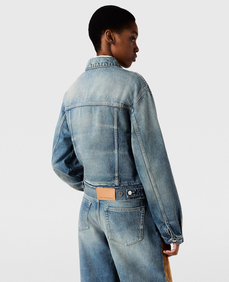 Corduroy Panel Denim Jacket 4