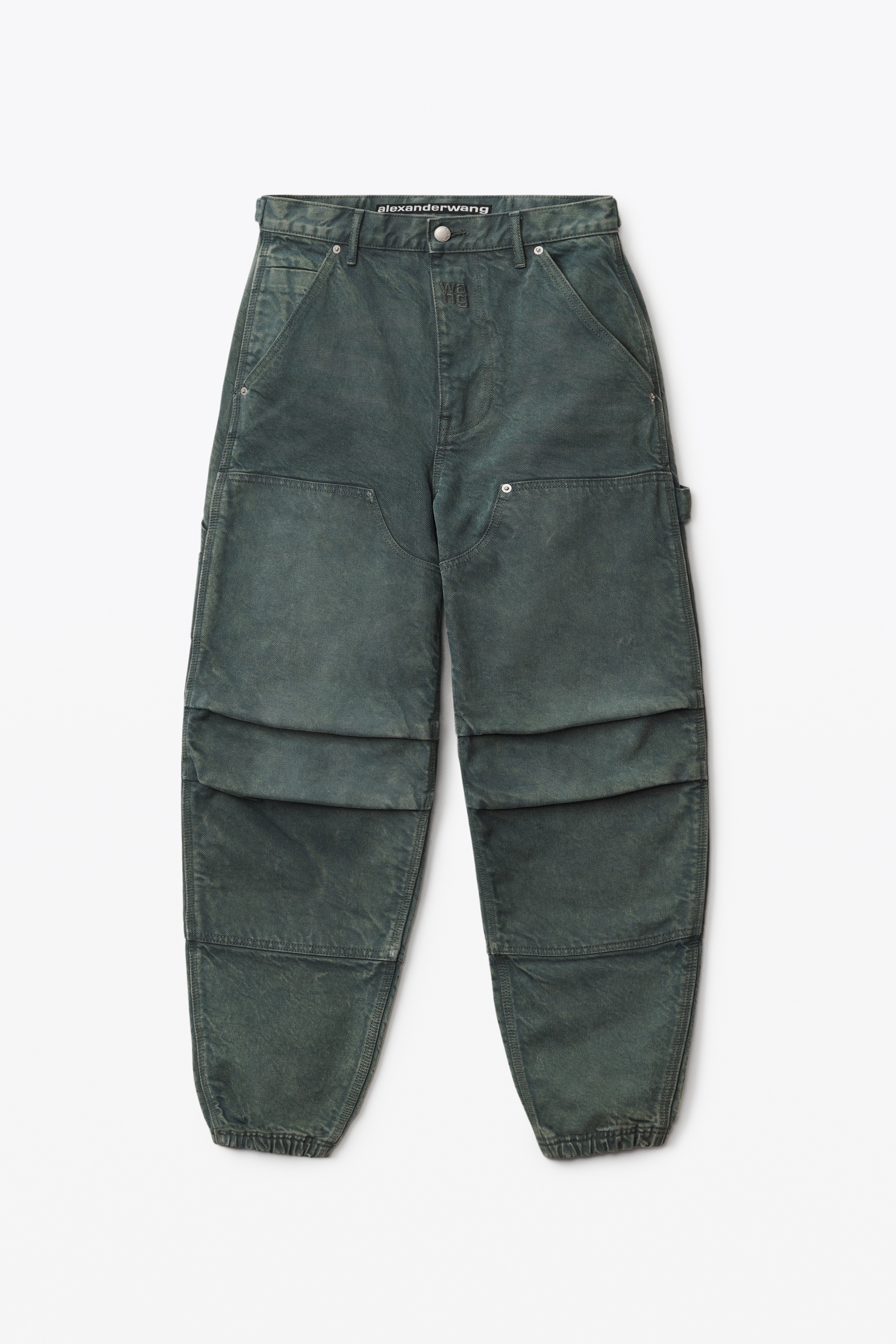 DOUBLE FRONT CARPENTER PANT IN DENIM - 1